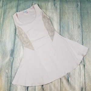 New HBGB lace on side fit and flare dress